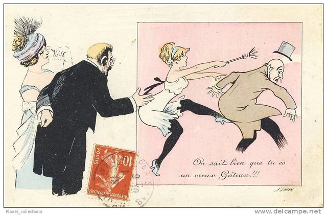CPA illustrateur SAGER Xavier Pin-up Humour (945)