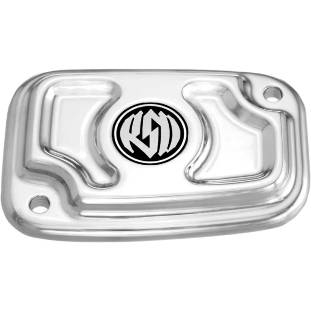 RSD Chrome Cafe Front Brake Master Cylinder Cover For Harley-Davidson Models Lis