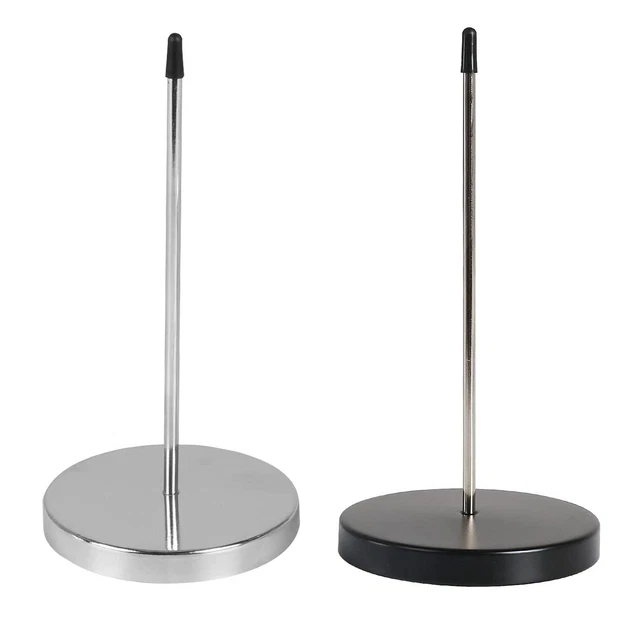 Desk Receipt Holder Ticket Stabber For Restaurant Chrome Check Spindle Holder