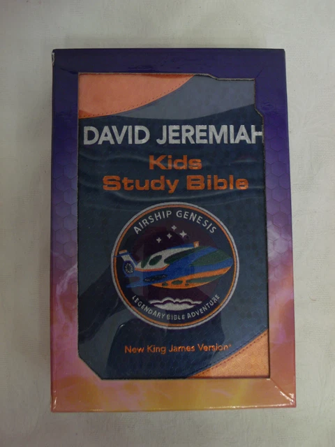 NEW DAVID JEREMIAH Kids Study Bible Airship New King James $24.75 ...