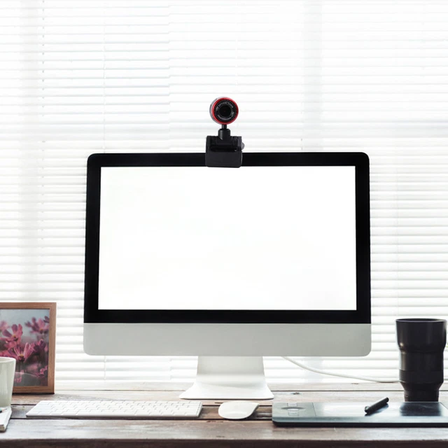 Luce Ad Anello Per Videoconferenze E Streaming – LED Circolare 6 Pollici, Clip Da Monitor, 3 Temperature Colore (3200K-6800K), Regolabile, CRI>95, Per Zoom E Creator