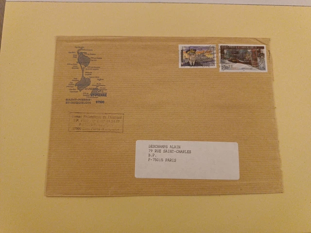 Saint Pierre et Miquelon histoire postale, vente lettres et timbres