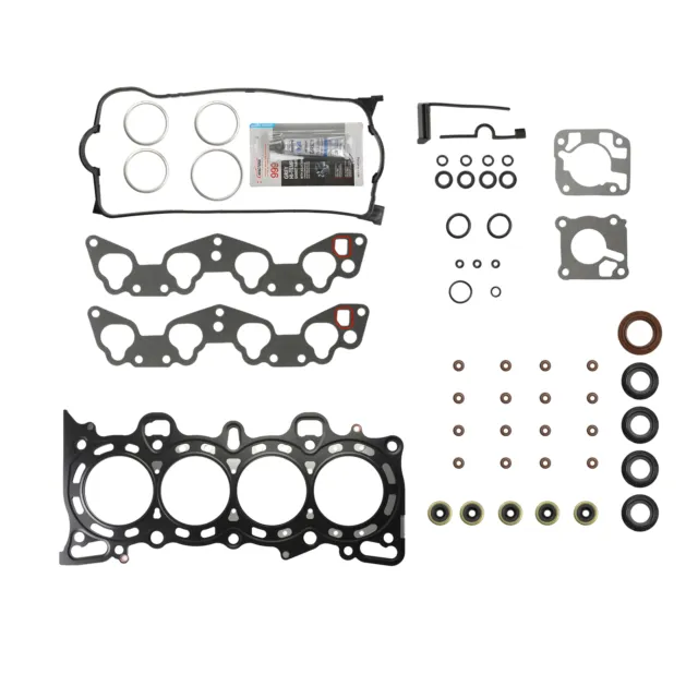 Fits 92-95 Honda Civic VX EX De So 1.5 1.6 SOHC MLS Head Gasket Set D15Z1 D16Z6