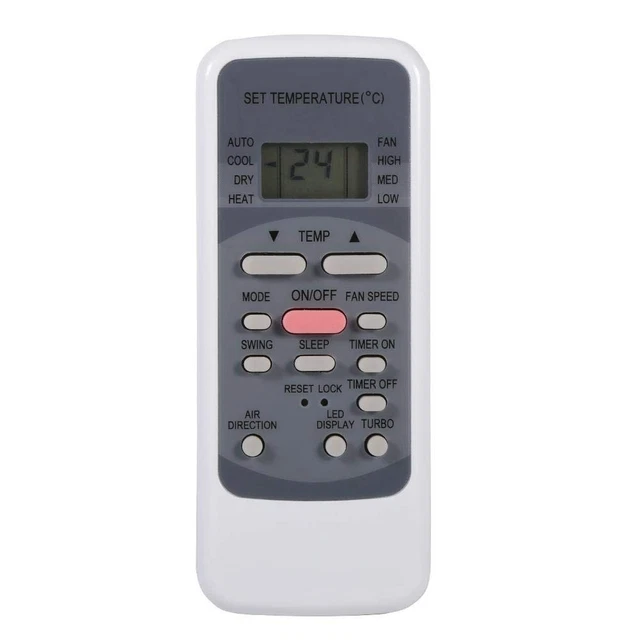 Télécommande de remplacement pour climatiseur - VODOOL - Hitachi DOO35/G646 - Blanc