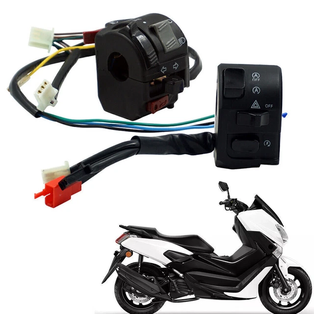 Horn Button Turn Electric Fog Lamp Start Handlebar Switch For Yamaha Nmax 2020