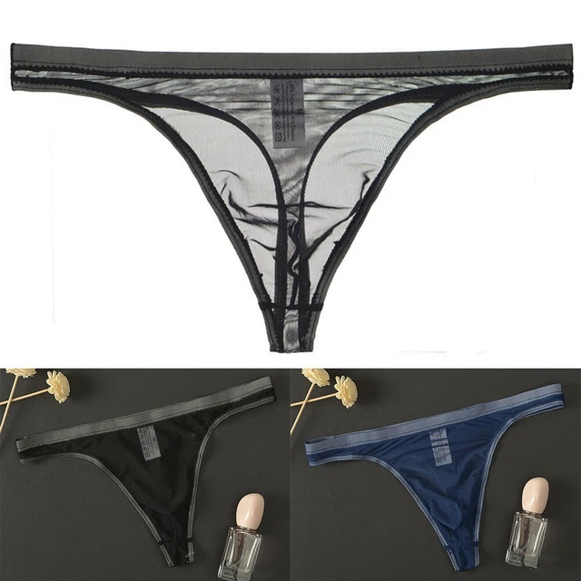 Slip Respirant Pour Hommes - En Maille Spandex Solide, Confortable, Neuf Avec étiquettes