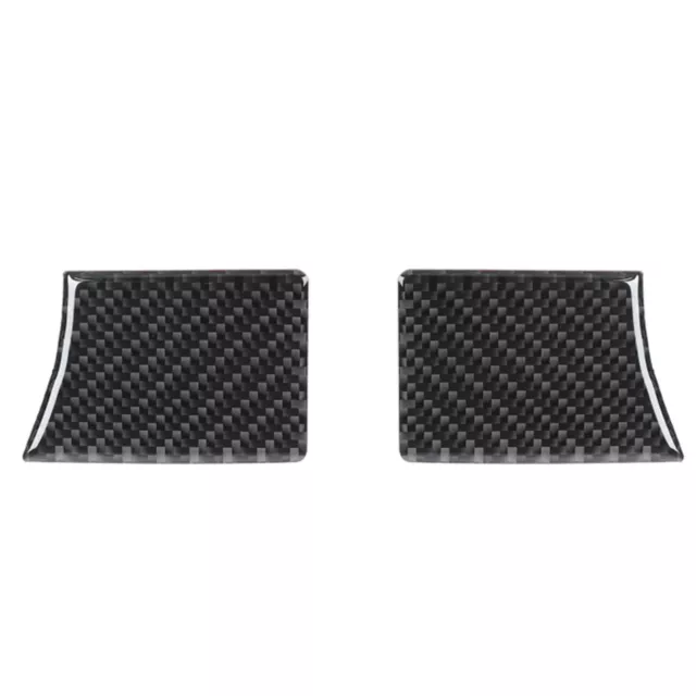 Carbon Fiber Interior Door Handle Bowl Cover Trim For Ford Mustang 2009-2013