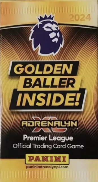 Panini Premier League Adrenalyn XL 2024 Golden Baller Pack Unopened CHEAP