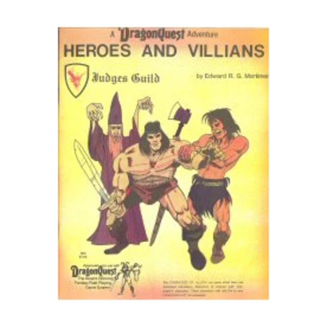 Judges Guild DragonQuest Heroes and Villains SW