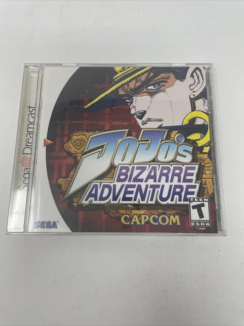 JOJO'S BIZARRE ADVENTURE Complete Case Instruction Manual Sega