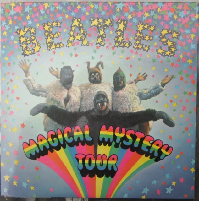 THE BEATLES MAGICAL MYSTERY TOUR 2 X 7" EP'S 1st Press 24 Page Booklet Excellent
