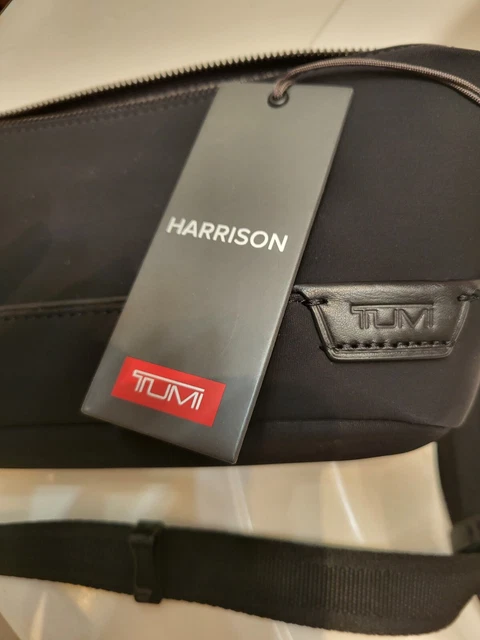 Brand New TUMI Men Harrison Belt Bag Black 3