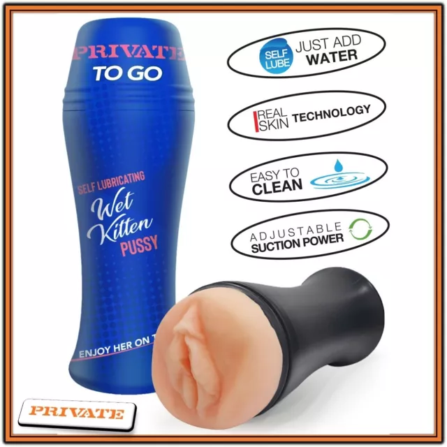 Men_Masturbator Realistico Wet Kitten Self Lube To Go Pussy Sexy Toys X_Vagina