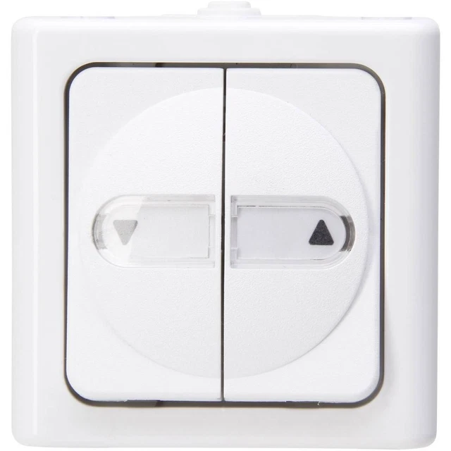 Interrupteur pour stores Kopp 561502005 BlueElectric blanc arctique