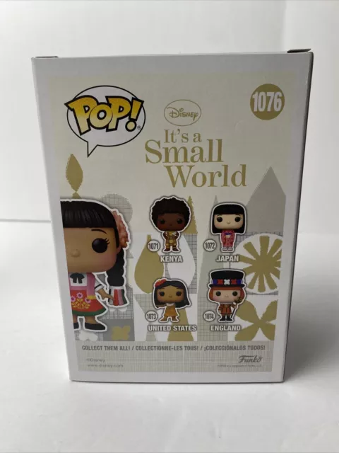 Funko Pop! Disney It’s A Small World #1076 Mexico 2021 Summer Virtual Funkon 3