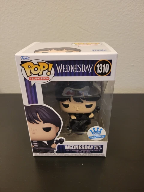 Funko Pop! WEDNESDAY ADDAMS with Cello #1310 🎻👧🏻