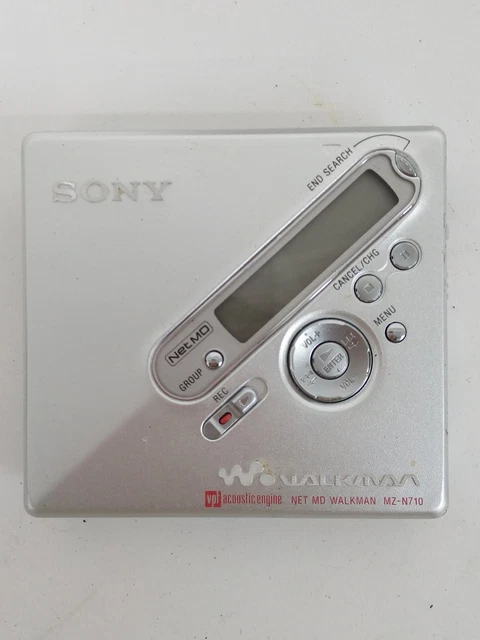 Reproductor De Cd Sony Sony MZ-R37 Portátil Reproductor/grabador De MiniDisc Reproductor Blu-ray Reproductor De Cd Sony Sony MZ-R37 Portátil Reproductor/grabador De MiniDisc Reproductor Blu-ray