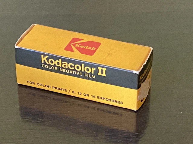 Película de colección Kodak C 620 Kodacolor II color negativo caducó 1978 caja sellada