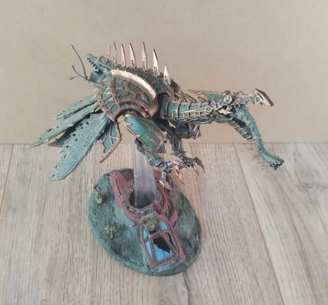 Heldrake Kitbash WARHAMMER 40K CHAOS Space Marines nurgle heldrake conversione dipinto ...