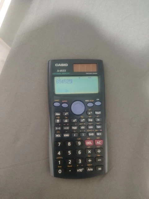 CASIO FX 85ES Scientific Calculator Natural Display Two Way