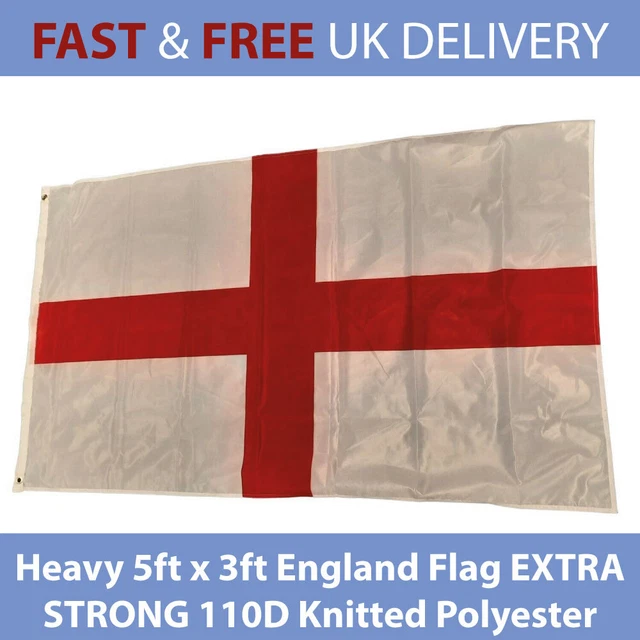 Flaggvimpel England St George 10 meter
