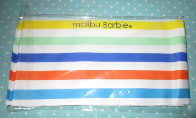 2021 NBCC Barbie Convention Malibu Barbie 6 Towel Set NEW Christie Francie PJ