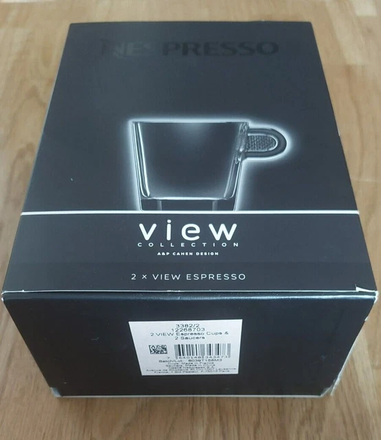Tazas y platillos de espresso NESPRESSO View Collection 2 View - A&P Cahen Design