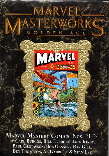 Marvel Masterworks Mmw Vol 166 Golden Age "Marvel Comics Vol 06" Dm Foil Var Hc
