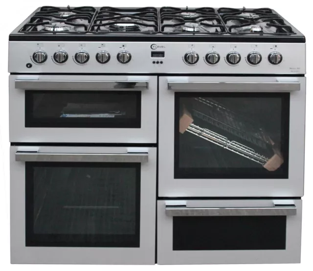 Range cooker with on sale 2 fan ovens