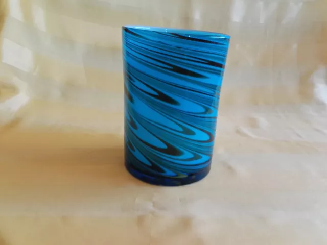 Design Vase Handarbeit Glas Abriss