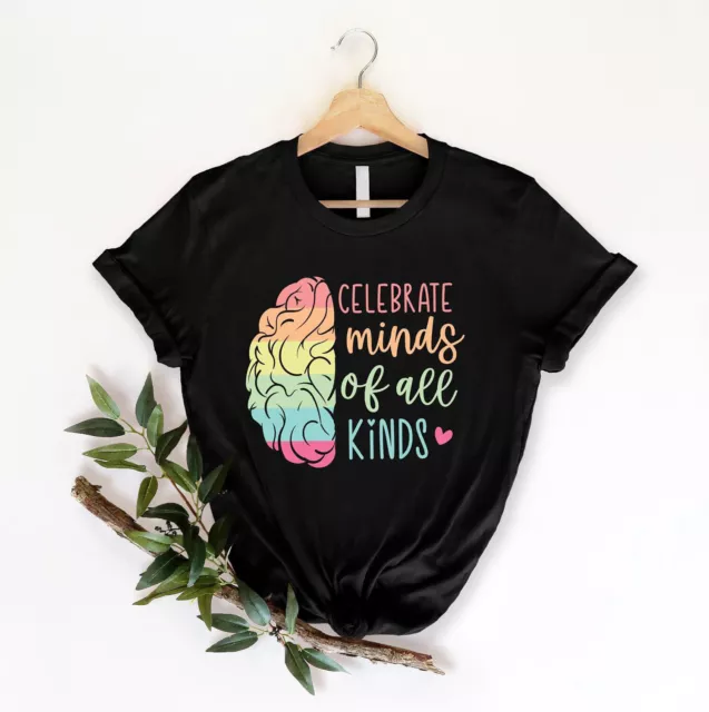 Celebrate Minds Of All Kinds Shirt, Neurodiversity Shirt