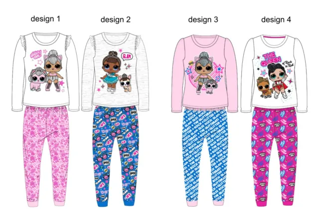 Girls LOL SURPRISE Long Sleeve Pyjamas Set, Official, 3-8 yrs