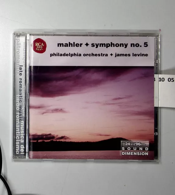 24/96-Sinfonie 5 Levine, James und Gustav Mahler: