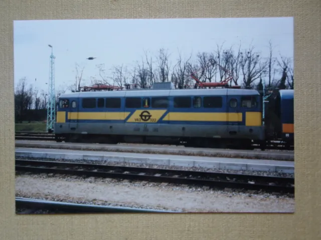 132 Farbfoto GYSEV E-Lok V43.322 von 1992