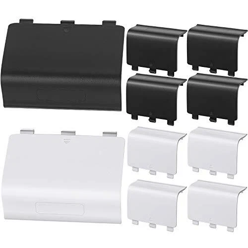 10 Pieces Replacement Battery Cover Shell Battery Cover Doors Battery Back Sh...
