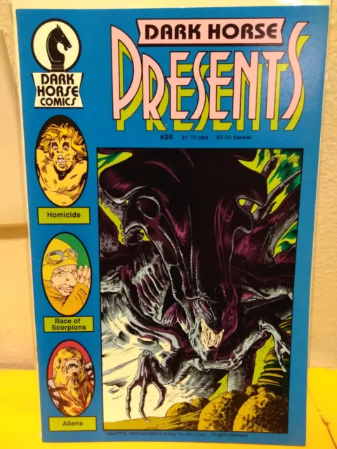 Dark Horse Presents 24, 1988 (First Origin Of Queen Alien In Comics)  9.2 NM-