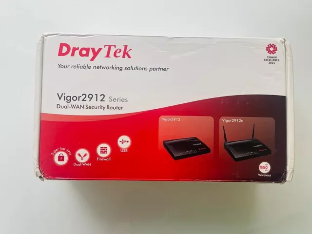 DrayTek VIGOR2912 Dual Wan Internet Sécurité Routeur