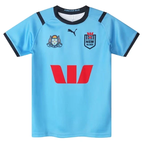 NEW SOUTH WALES Nsw Blues 2024 Nrl State Of Origin Kids Youth Replica