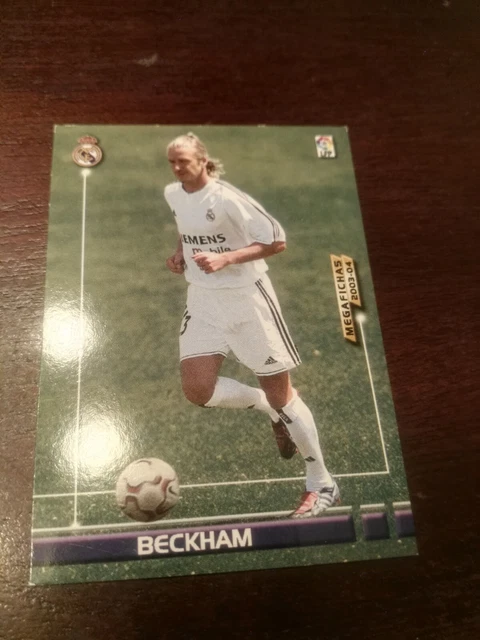 Carte Panini Beckham 192 – Real Madrid, Megacracks La Liga 2005-2006 (originale)