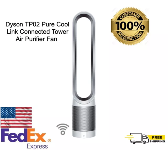 Dyson TP02 Pure Cool Link Connected Tower Air Purifier Fan