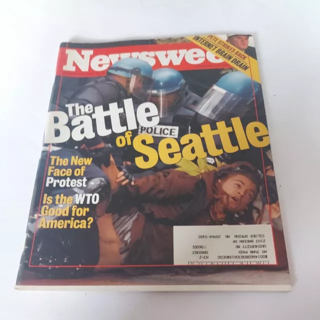 1999 December 13, NEWSWEEK Magazine, The Battle Of Seattle (CP27)