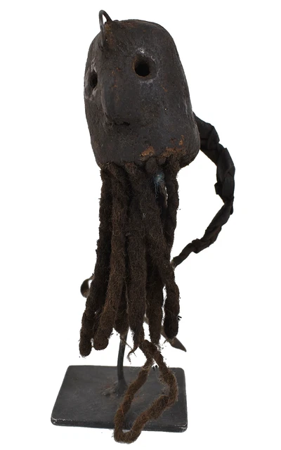Dan Passport Mask Ivory Coast Stand Rare African Art