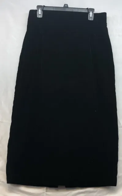 Vintage Norton McNaughton Black Skirt Size 16 Women