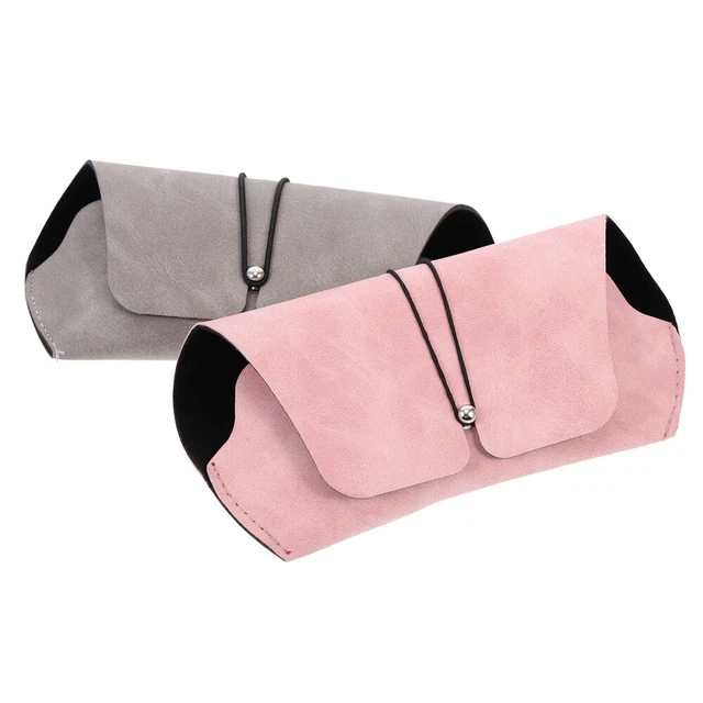 2 PIEZAS Maletín de gafas resistente al desgaste fundas para gafas portátiles cómodas