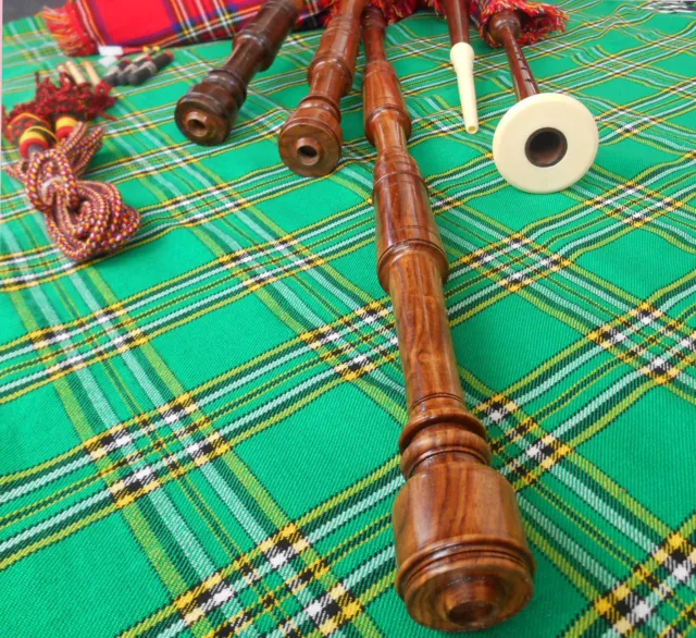 SCOTTISH GREAT HIGHLAND BAGPIPE ROSEWOOD FULL SET/Dudelsack,Gaita,BAGPIPES 3