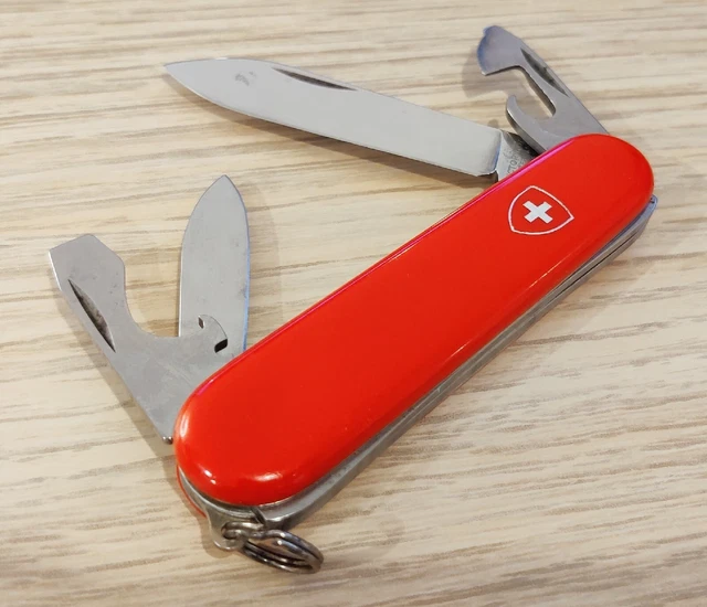 VICTORINOX SWISS ARMY knife Recruit 197685 red Cherry 🍒 collector EUR