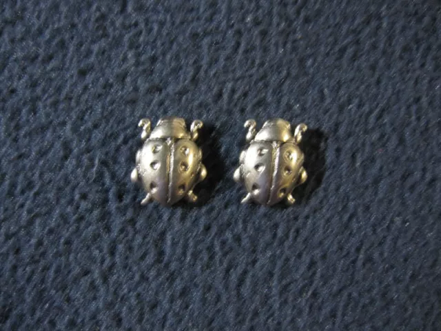 Ladybug Metal Stick-Ons Set of 2