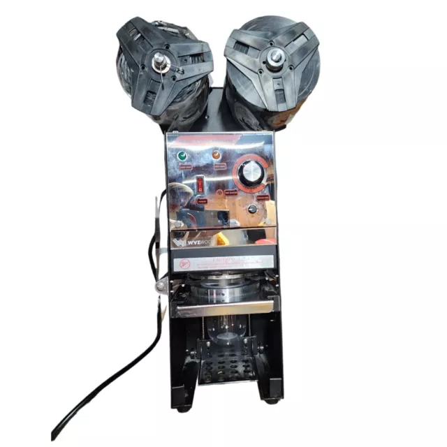 WyzWorks WY-690 Commercial Boba Tea Drink Sealing Machine Semi-Automatic 110V