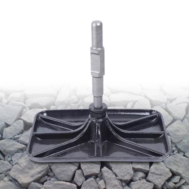 Manganese Steel Hand Tamper Plate Compactor Paving Stones Gardener Tool 5KG