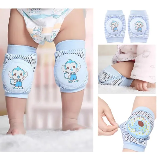 Kids Girl Boy Crawling Elbow Toddlers Baby Knee Pads Safety Kneepad Protector